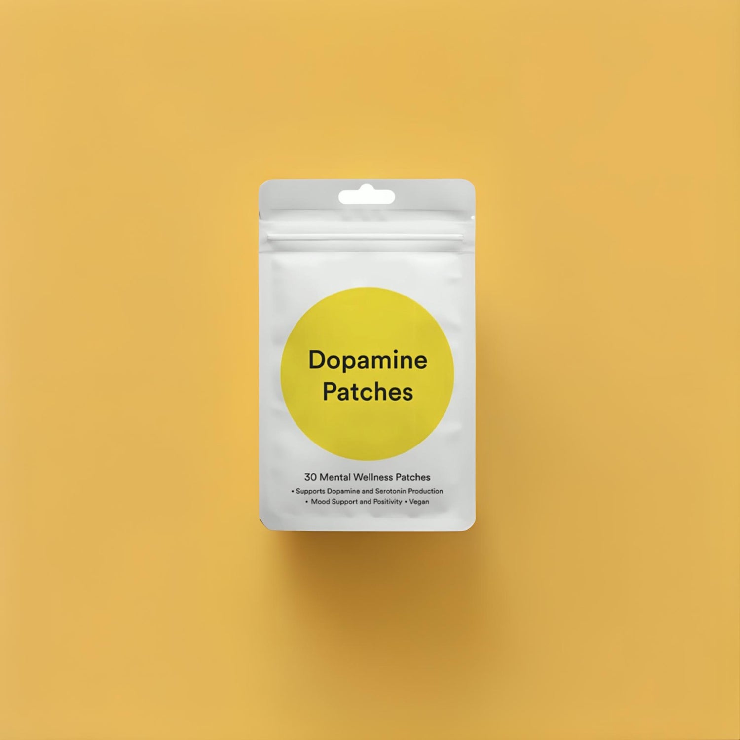 Dopamine patches 30-count package for mental wellness and mood support
