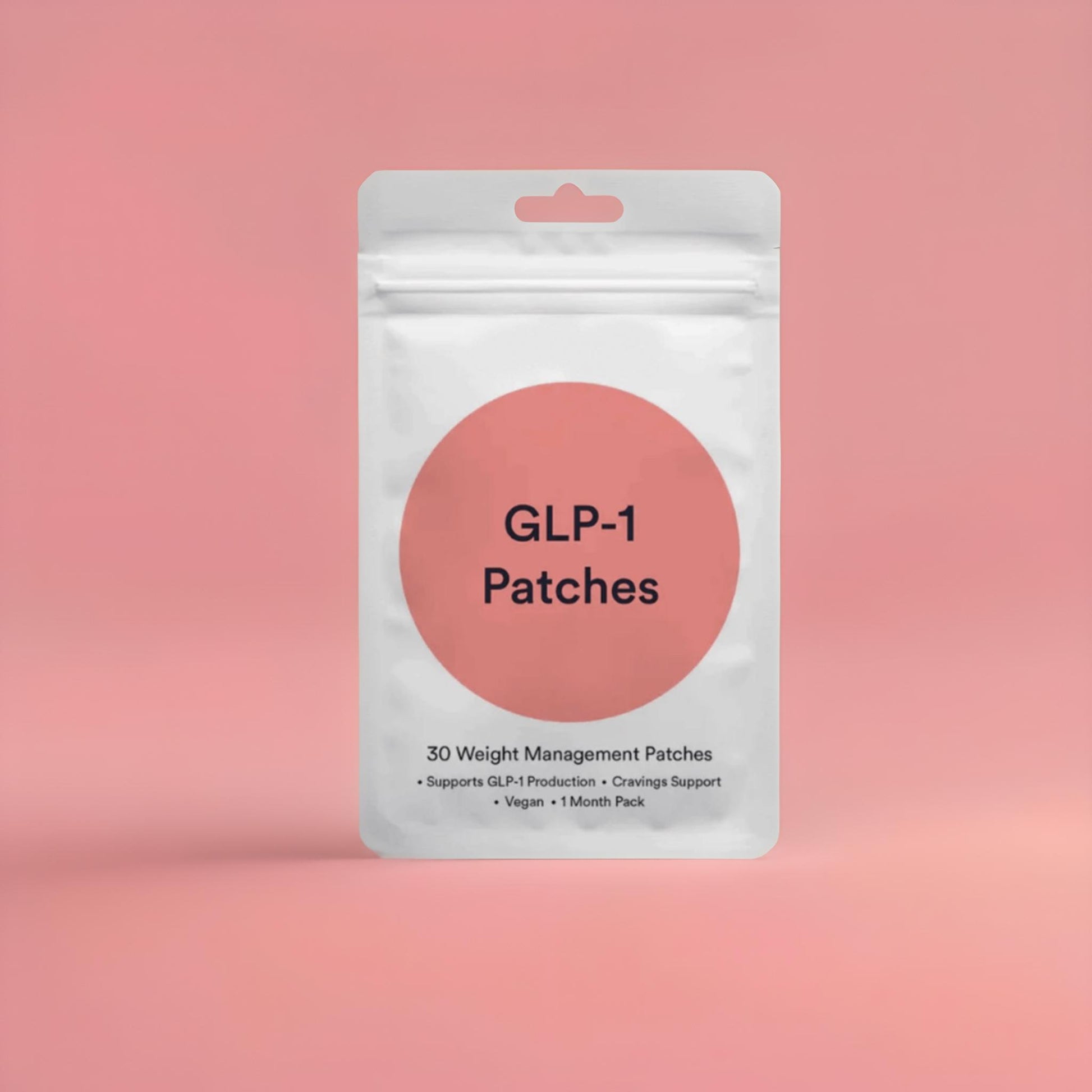 GLP-1 patches 30-count package for weight management and cravings support